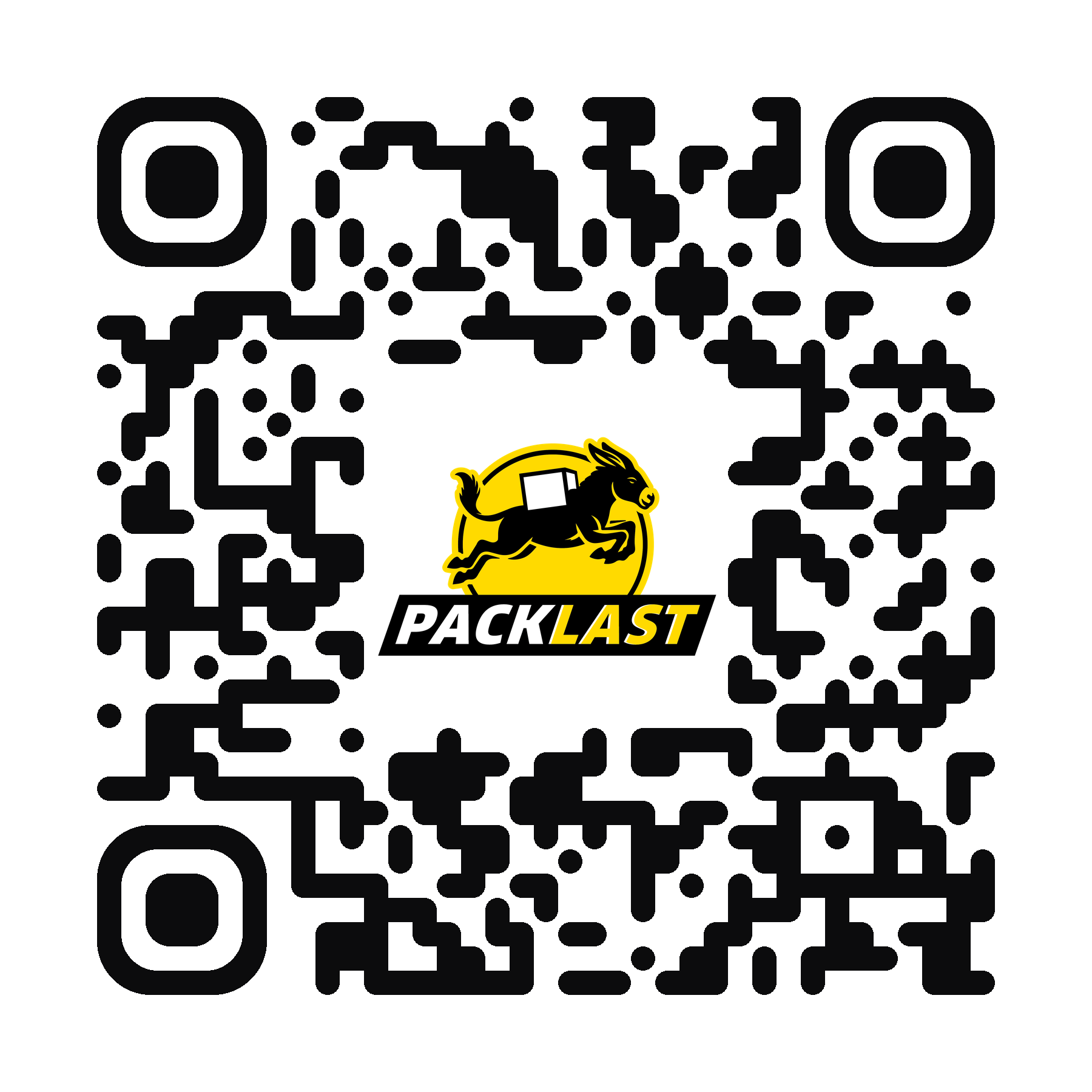 QR-Code: Packlast App laden